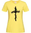 Женская футболка Хрест у тернах Лимонный фото