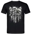 Чоловіча футболка Cross and bones Чорний фото