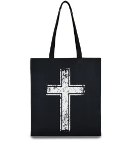 Эко-сумка Вінтажний хрест Черный фото