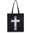 Эко-сумка Вінтажний хрест Черный Эко-сумка Вінтажний хрест Черный фото