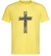 Чоловіча футболка Вінтажний хрест Лимонний Чоловіча футболка Вінтажний хрест Лимонний фото