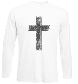Лонгслив Cross Art Белый фото Лонгслив Cross Art Белый фото