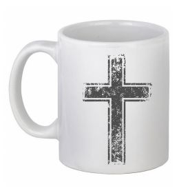 Чашка керамічна Вінтажний хрест