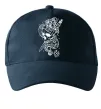 Кепка Череп зі змією Темно-синій фото