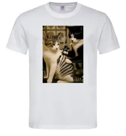 Чоловіча футболка Forever yours Білий фото