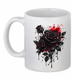 Чашка керамическая Троянди tattoo