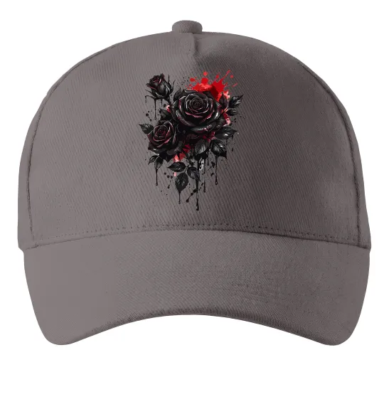 Кепка Троянди tattoo Сірий фото