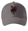 Кепка Троянди tattoo Сірий фото