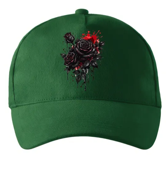 Кепка Троянди tattoo Темно-зелений фото