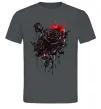 Чоловіча футболка Троянди tattoo Графіт фото