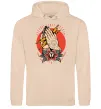Жіноча толстовка (худі) Tattoed hands Пісочний фото