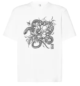 Футболка Оверсайз Forever yours Білий фото