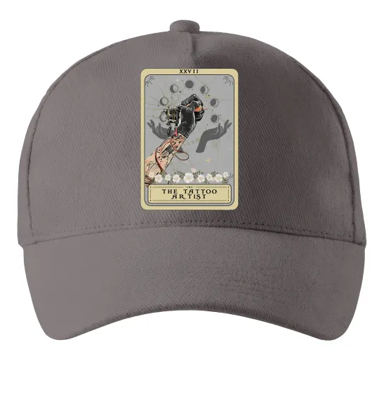 Кепка The tattoo artist taro Сірий фото