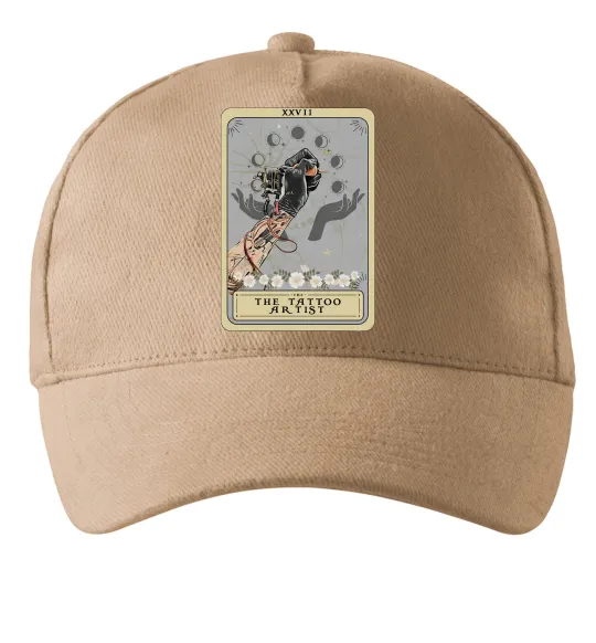 Кепка The tattoo artist taro Пісочний фото