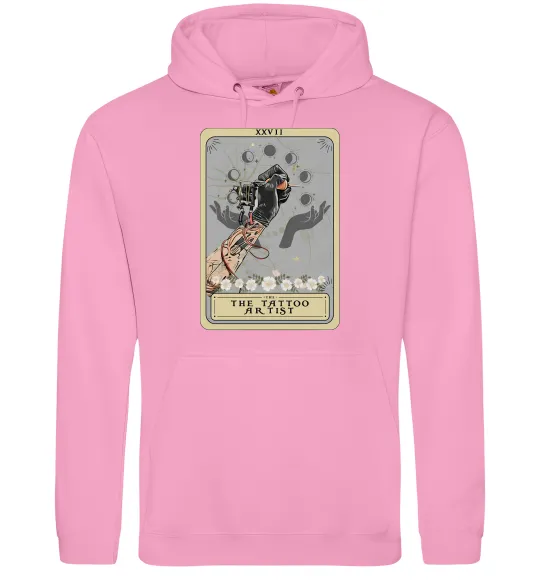 Жіноча толстовка (худі) The tattoo artist taro Рожевий фото