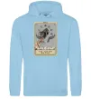 Жіноча толстовка (худі) The tattoo artist taro Блакитний фото