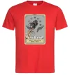 Чоловіча футболка The tattoo artist taro Червоний фото