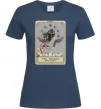 Жіноча футболка The tattoo artist taro Темно-синій фото