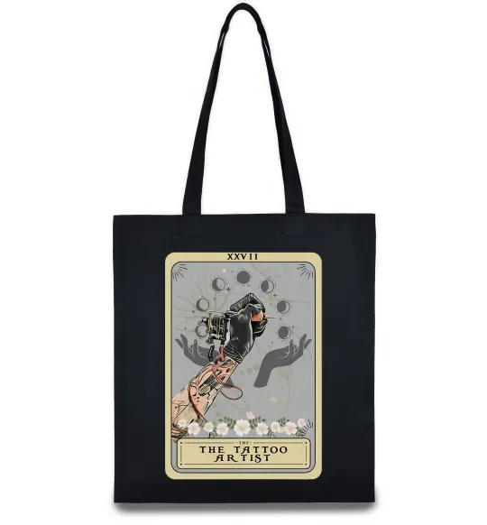 Еко-сумка The tattoo artist taro Чорний фото
