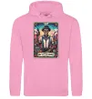 Чоловіча толстовка (худі) Tattoo artist skull Рожевий фото