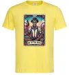 Чоловіча футболка Tattoo artist skull Лимонний фото
