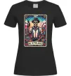Жіноча футболка Tattoo artist skull Чорний фото