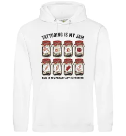 Чоловіча толстовка (худі) Forever yours Білий фото