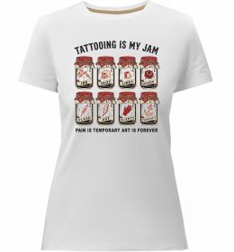 Жіноча преміум футболка Біль тимчасовий мистецтво вічне