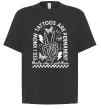 Футболка Оверсайз Tattoos are permanent Чорний фото