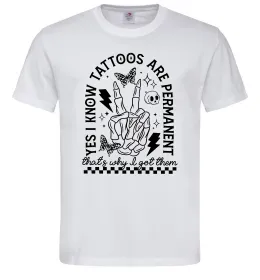 Чоловіча футболка Forever yours Білий фото