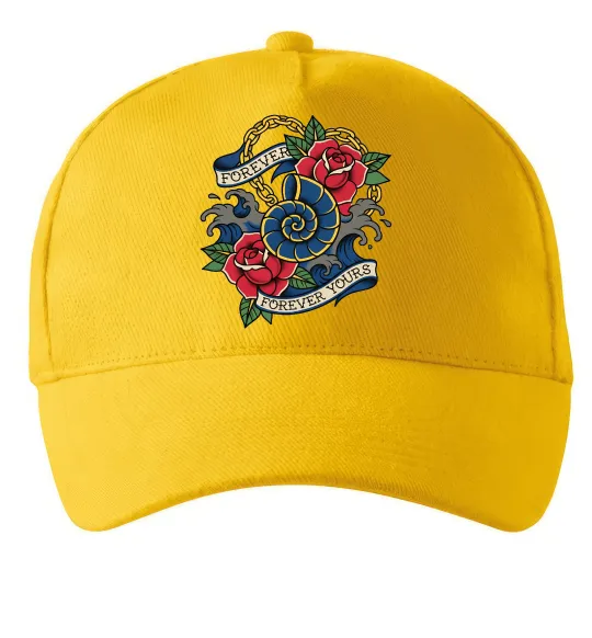 Кепка Forever yours Сонячно жовтий фото