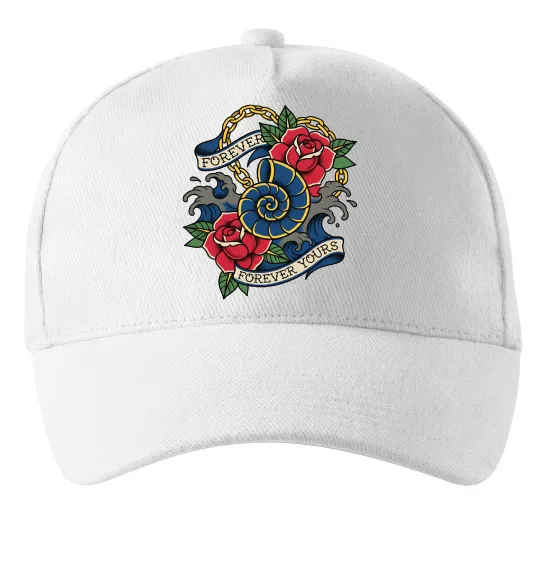 Кепка Forever yours Білий фото