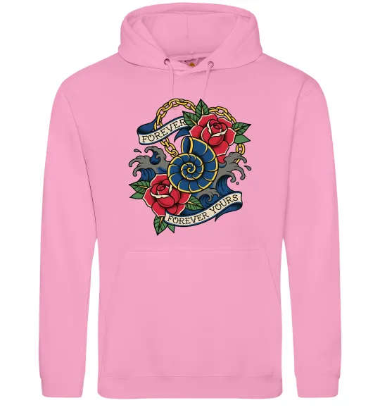 Жіноча толстовка (худі) Forever yours Рожевий фото