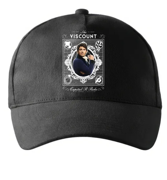 Кепка Bridgerton the Viscount Чорний фото
