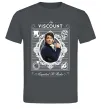 Чоловіча футболка Bridgerton the Viscount Графіт фото