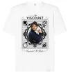 Футболка Оверсайз Bridgerton the Viscount Білий фото