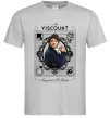Чоловіча футболка Bridgerton the Viscount Сірий фото