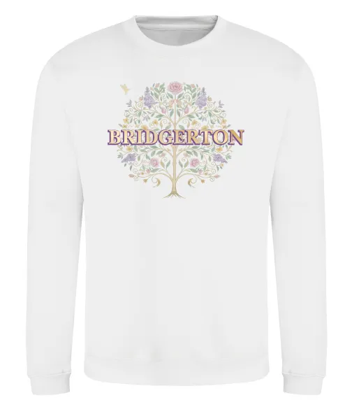 Світшот Bridgerton tree Білий фото