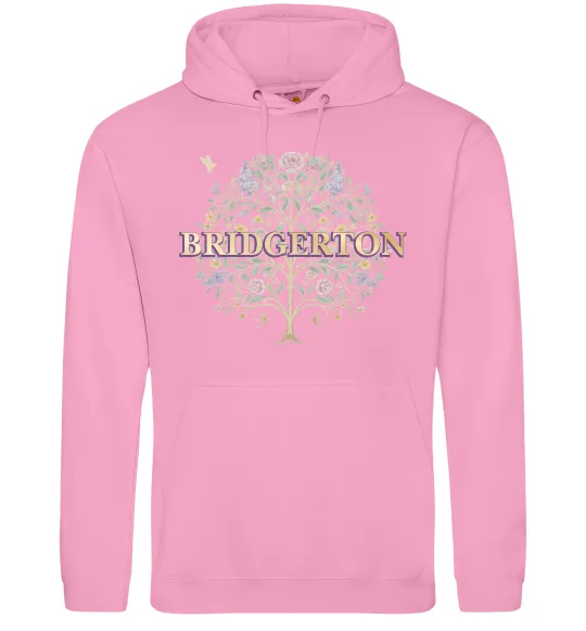 Чоловіча толстовка (худі) Bridgerton tree Рожевий фото