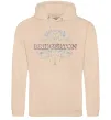 Чоловіча толстовка (худі) Bridgerton tree Пісочний фото