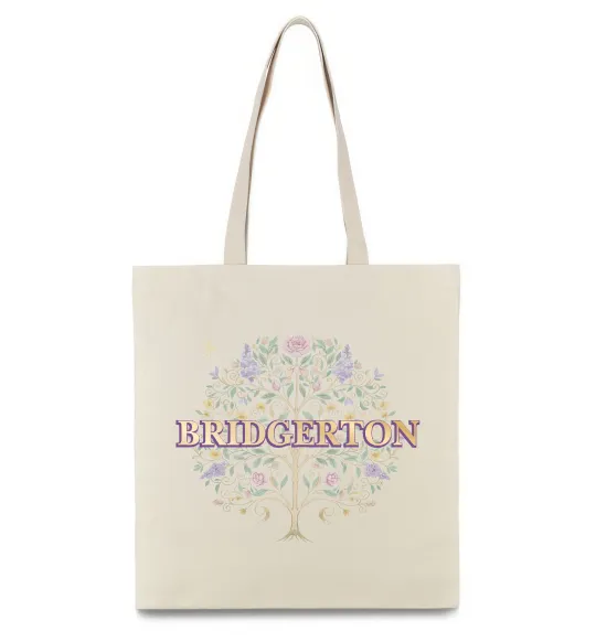 Еко-сумка Bridgerton tree Бежевий фото