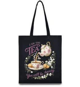 Еко-сумка Bridgerton tree Чорний фото Еко-сумка Bridgerton tree Чорний фото