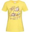 Жіноча футболка I am the tea Bridgerton Лимонний фото