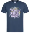Чоловіча футболка Бріджертони Dearest gentle reader Темно-синій фото