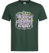 Чоловіча футболка Бріджертони Dearest gentle reader Темно-зелений фото