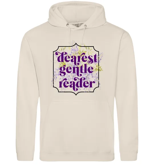 Мужская толстовка (худи) Бріджертони Dearest gentle reader Таш фото