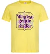 Чоловіча футболка Бріджертони Dearest gentle reader Лимонний фото