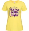 Жіноча футболка Бріджертони Dearest gentle reader Лимонний фото