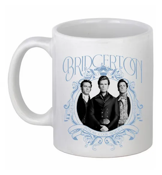 Чашка керамічна Бріджертони Білий фото