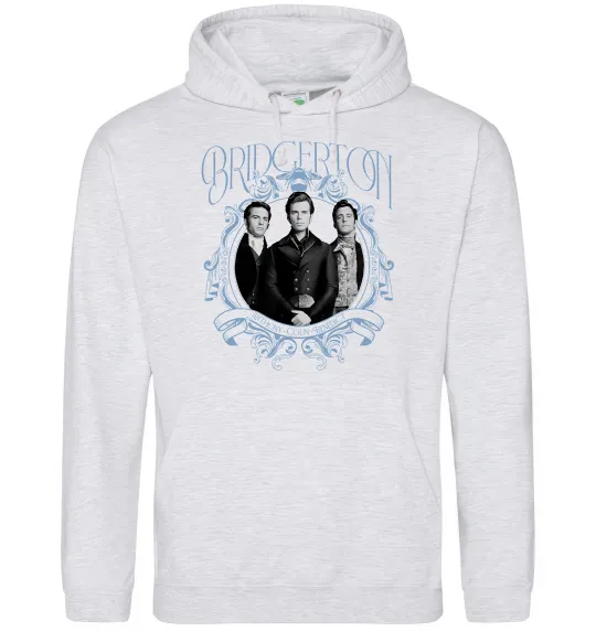 Жіноча толстовка (худі) Бріджертони Сірий меланж фото